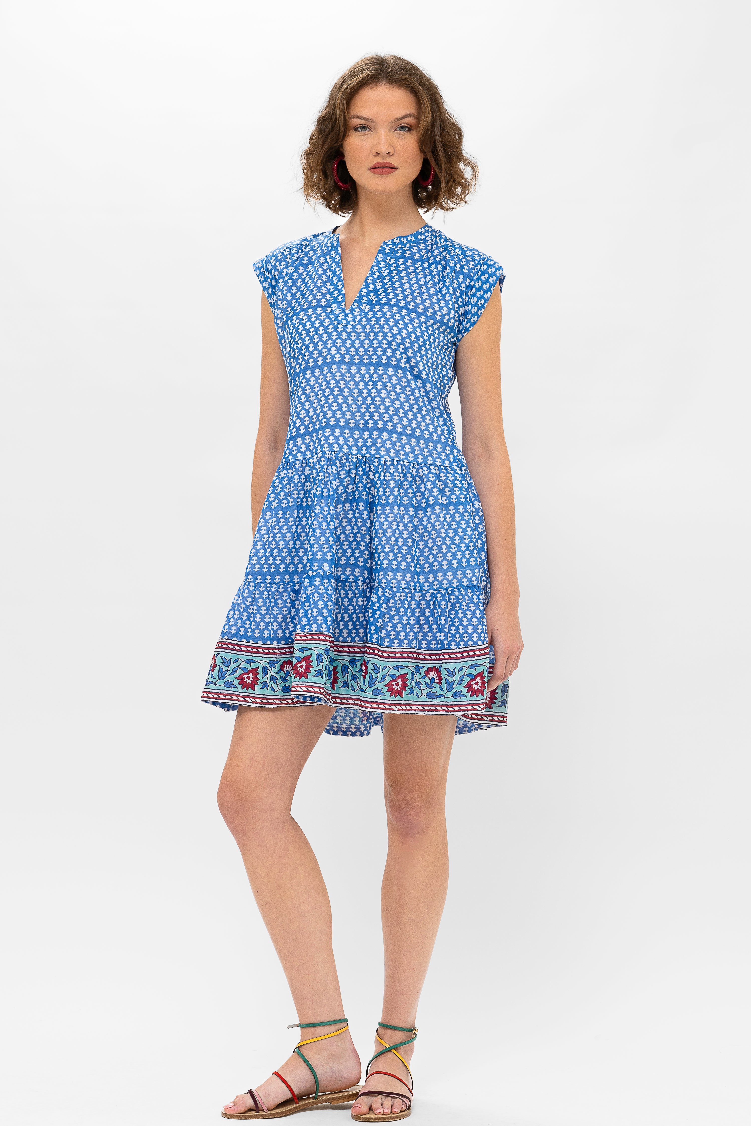 Roll Sleeve- Campania Blue