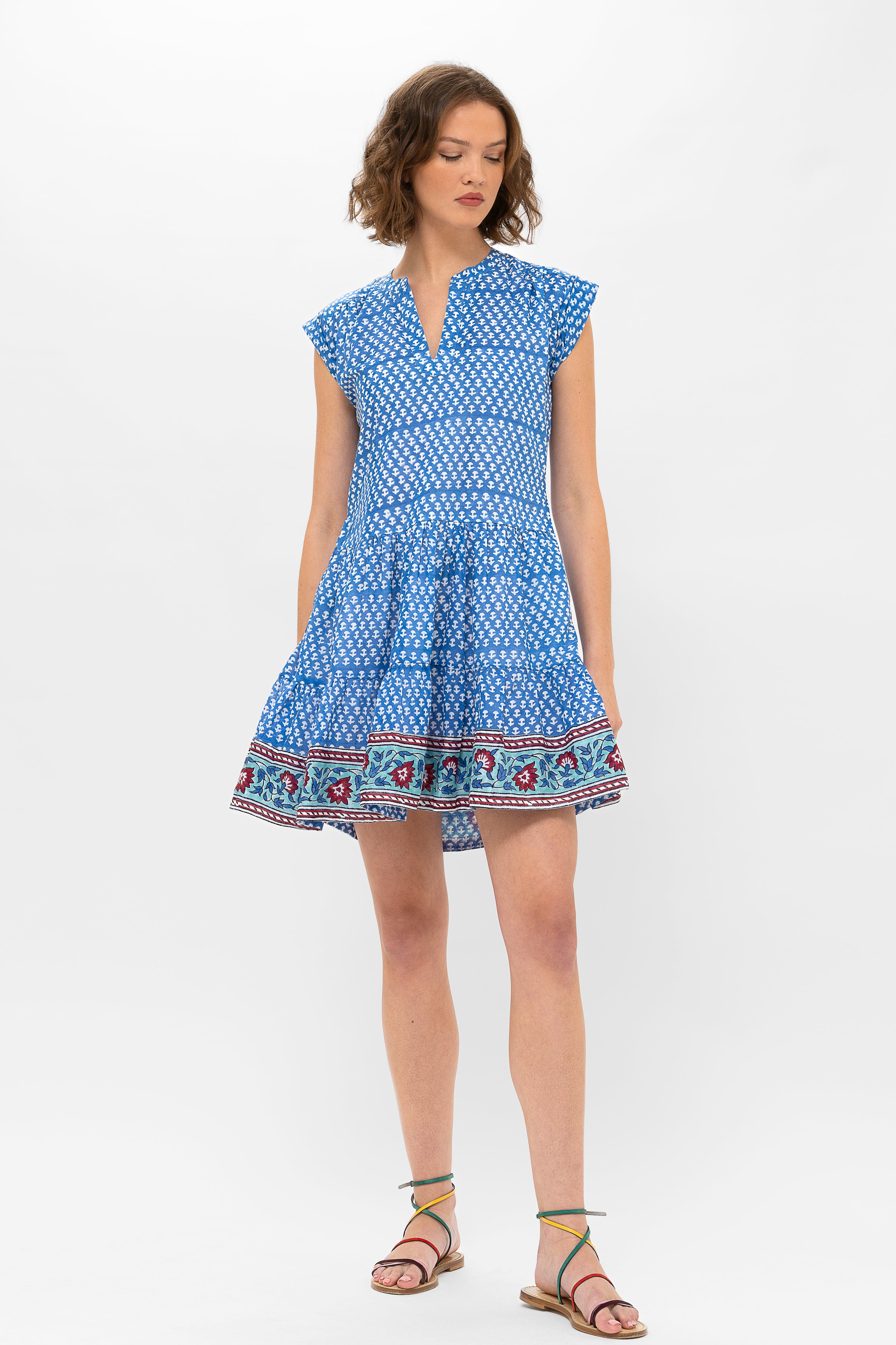 Roll Sleeve- Campania Blue