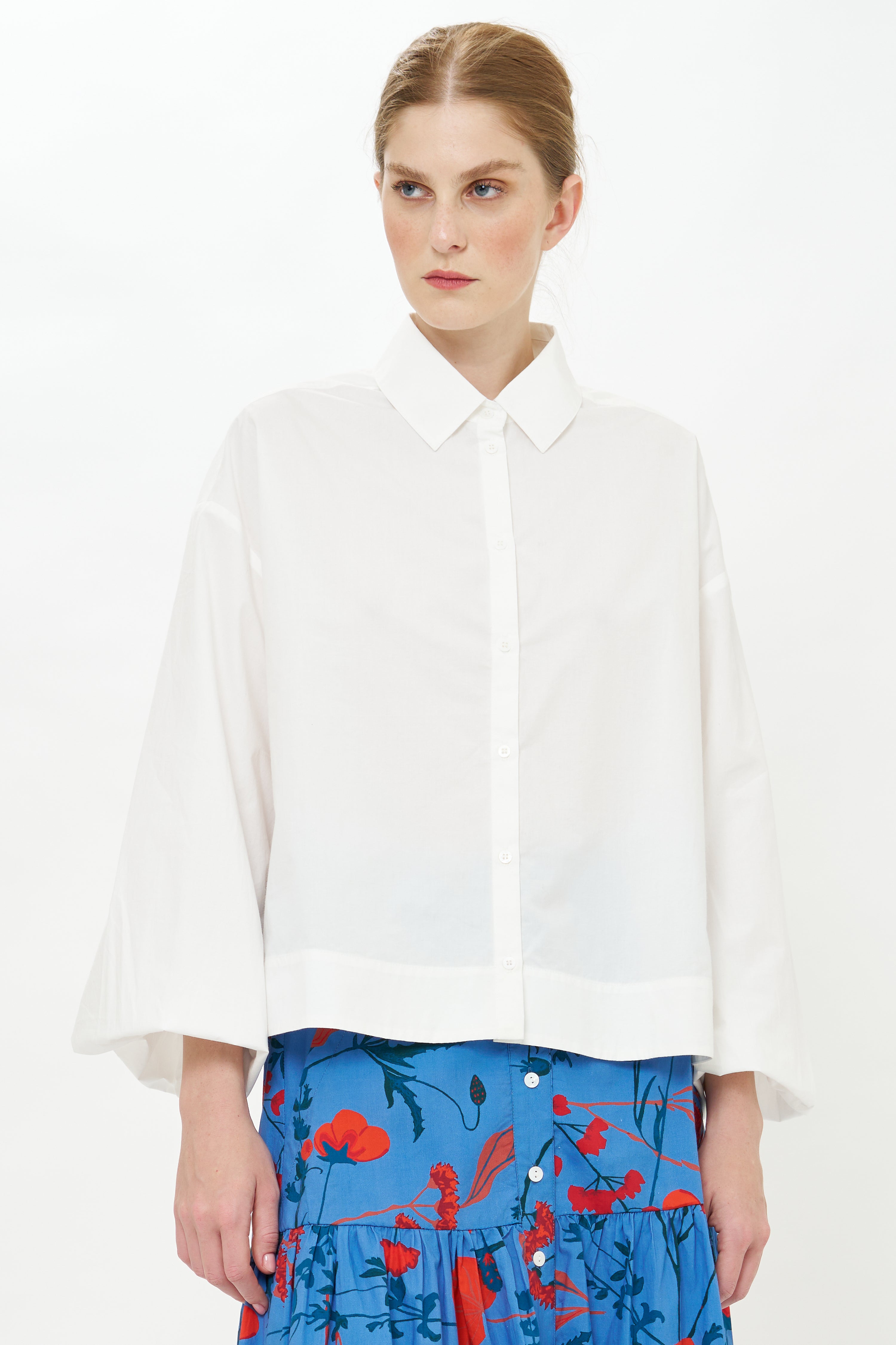 Lily Top- Hepburn Cloud