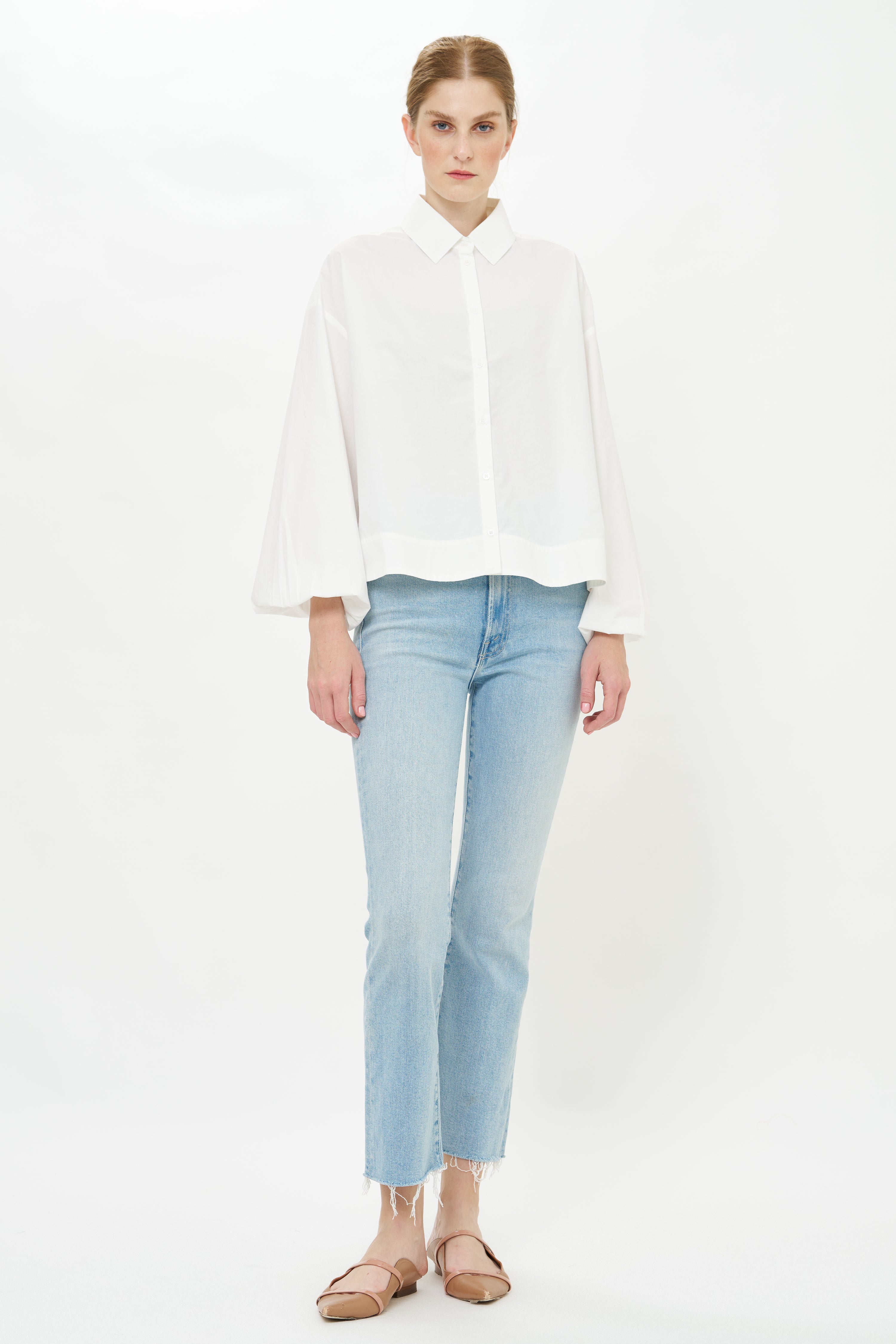 Lily Top- Hepburn Cloud