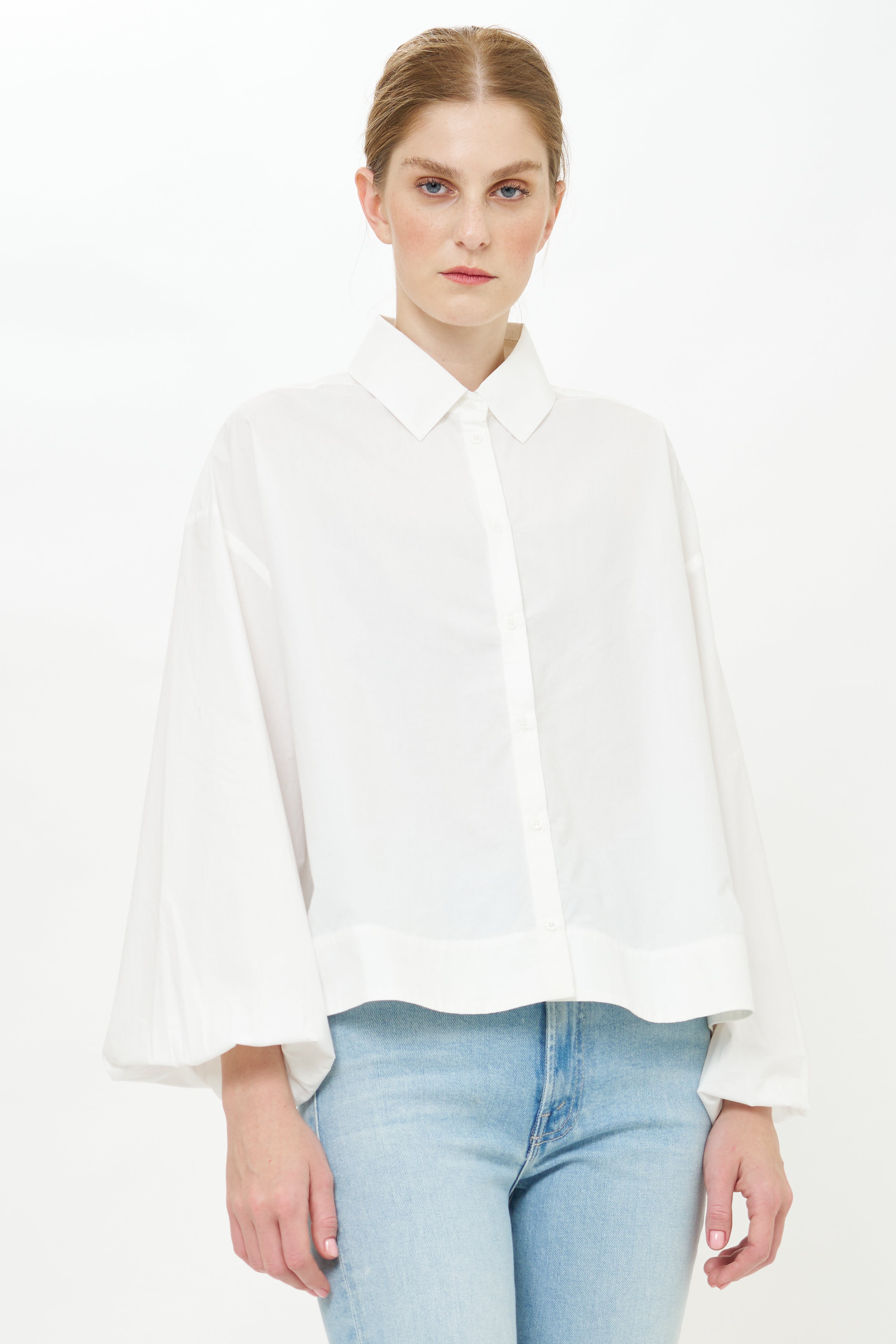 Lily Top- Hepburn Cloud
