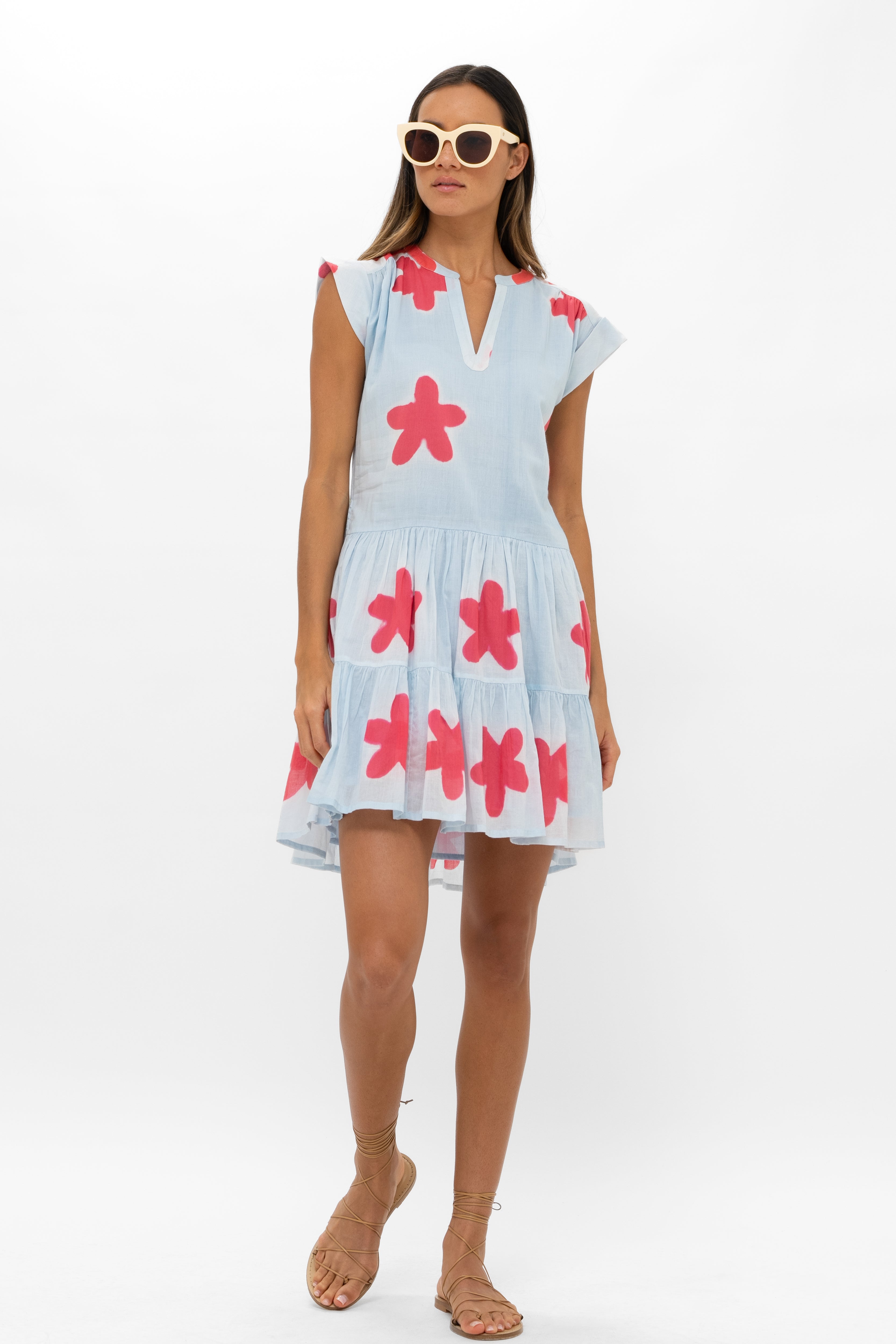 Roll Sleeve- Mela Blue