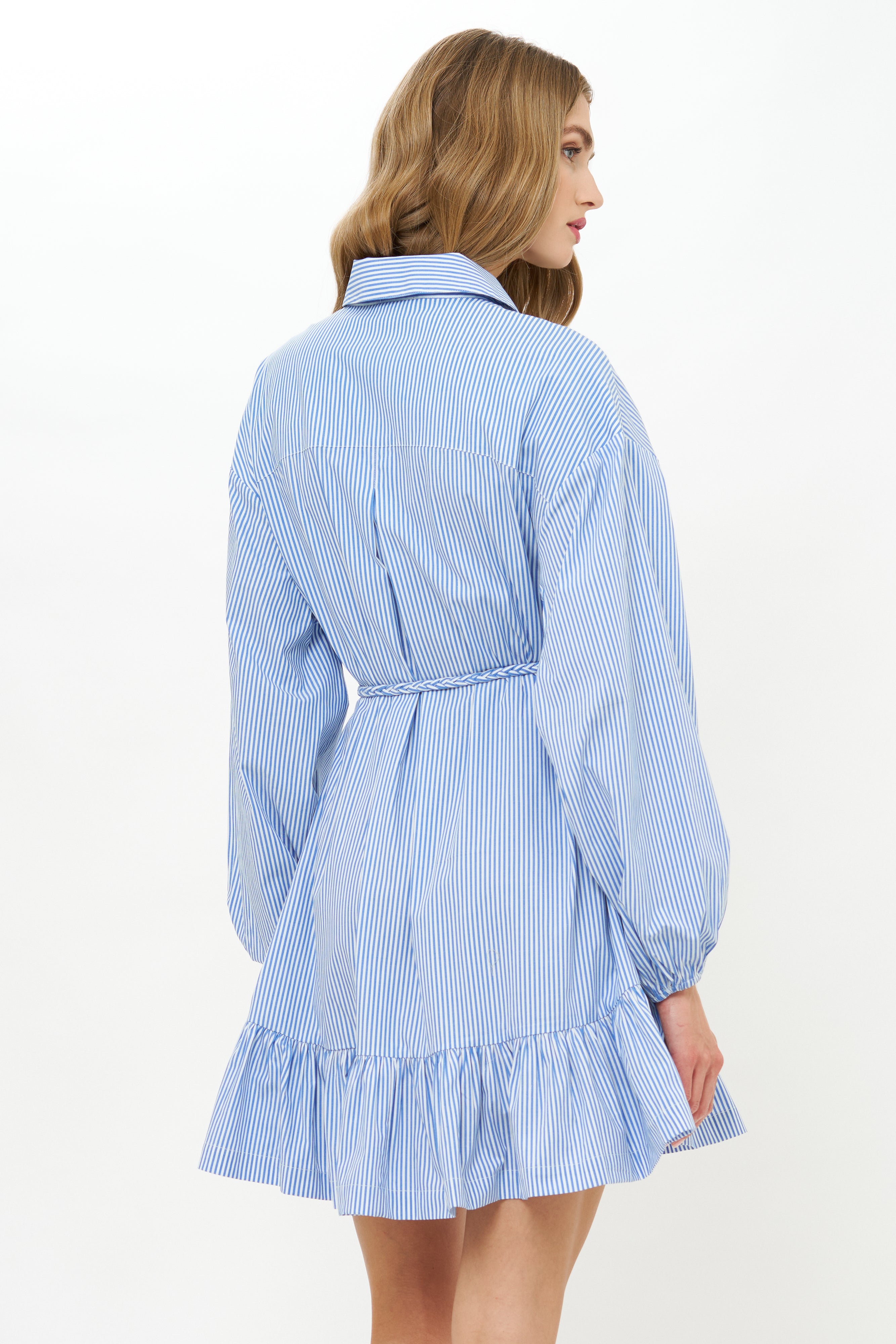 Lily Dress- Surrey Blue