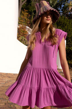 Roll Sleeve- Bahama Purple