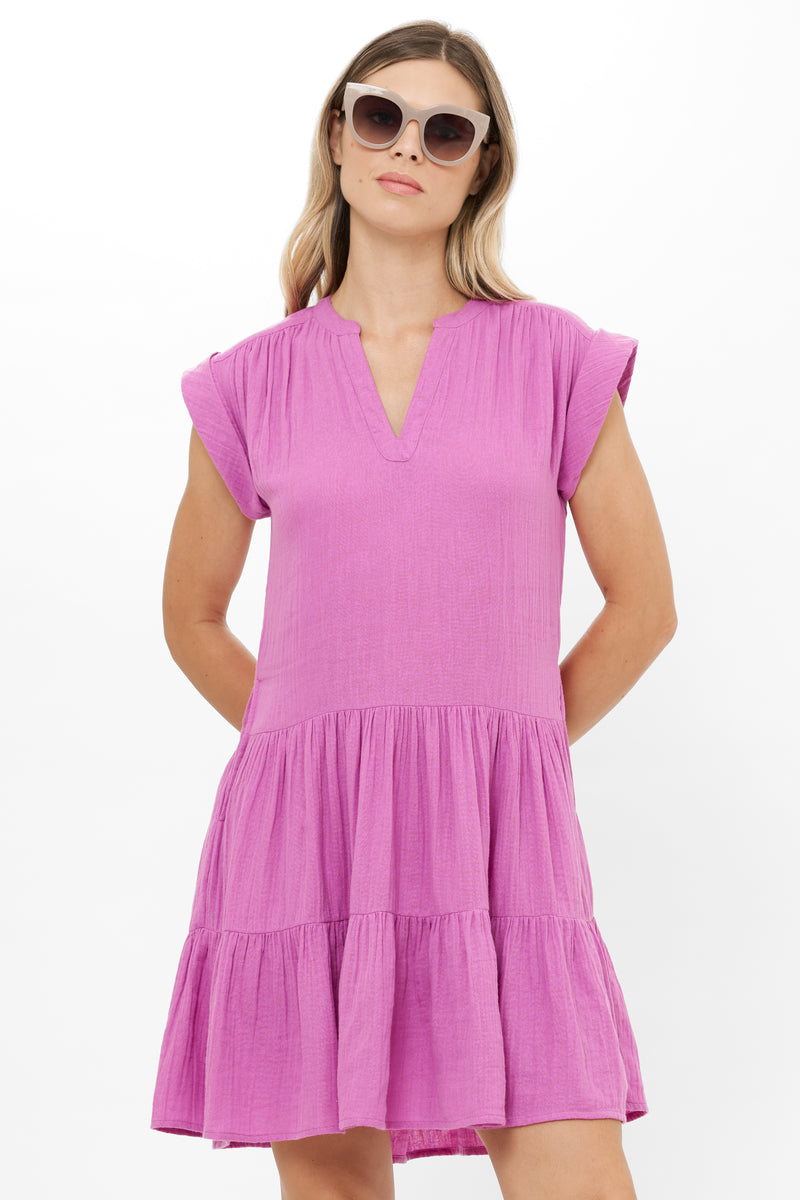Roll Sleeve- Bahama Purple