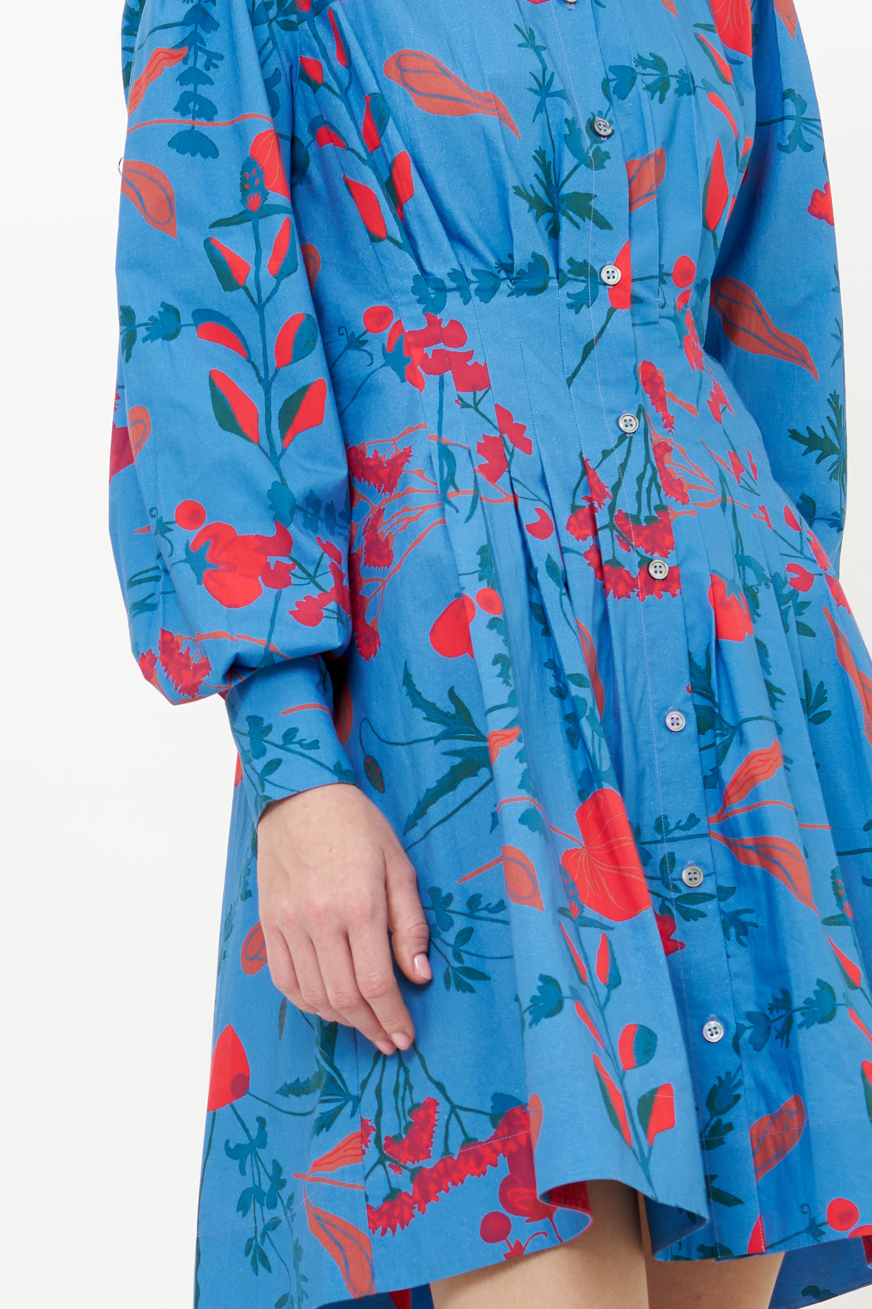 Elizabeth Dress- Bartram Blue