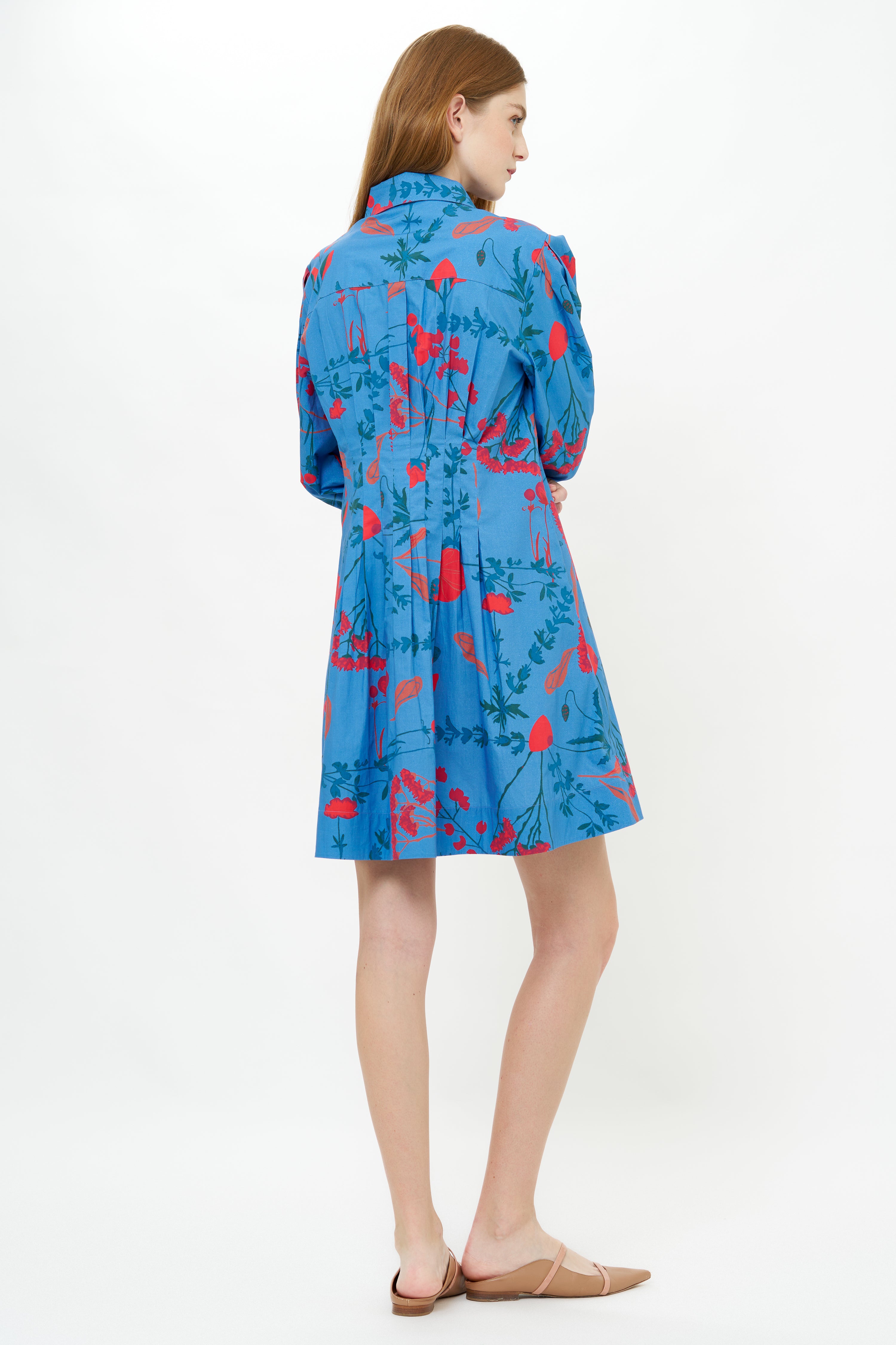 Elizabeth Dress- Bartram Blue
