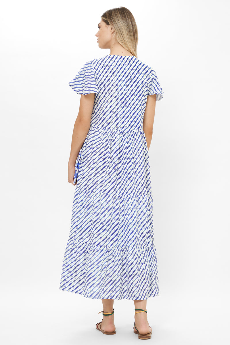 V-Neck Maxi- Dipsy Navy