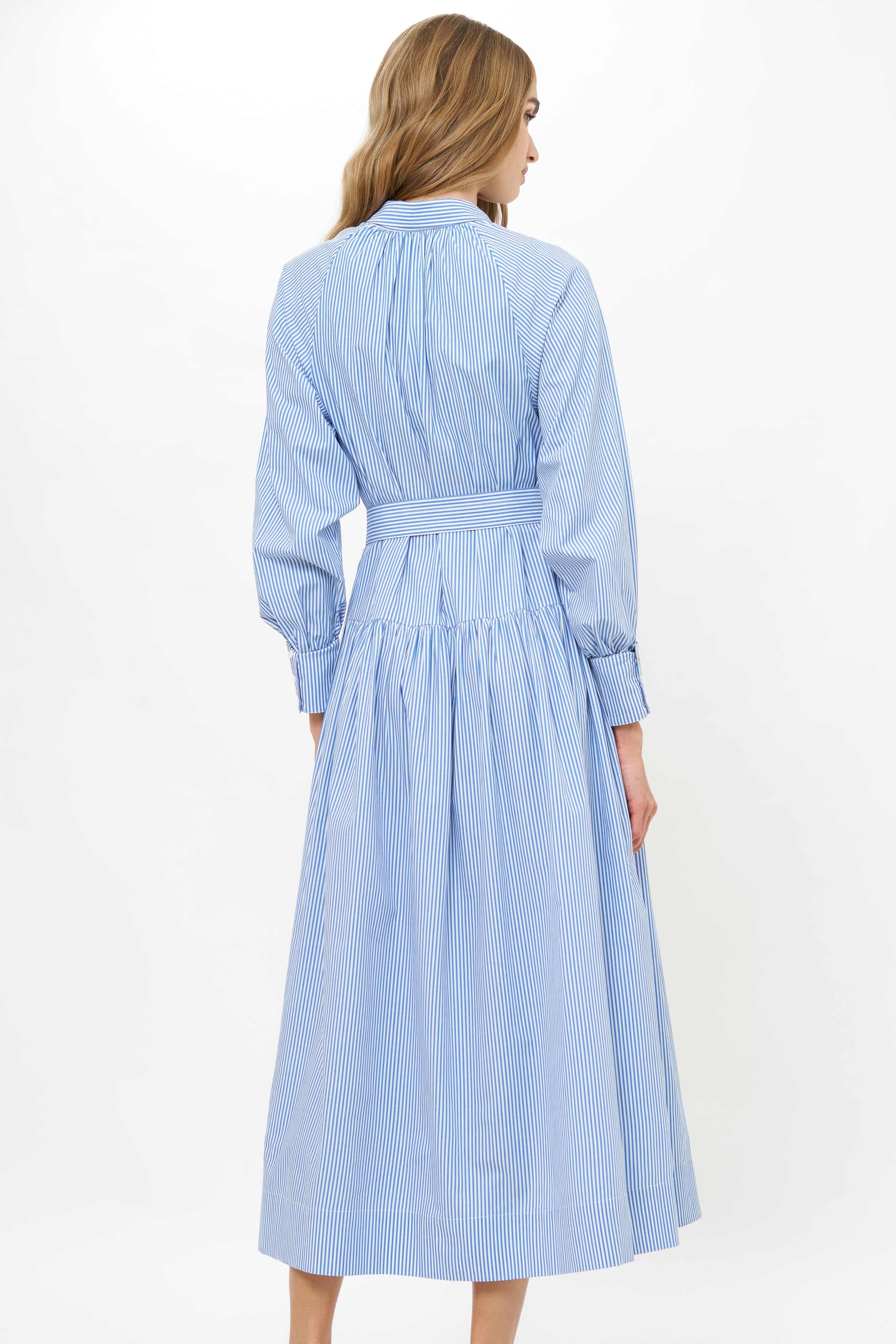 Layla Dress- Surrey Blue