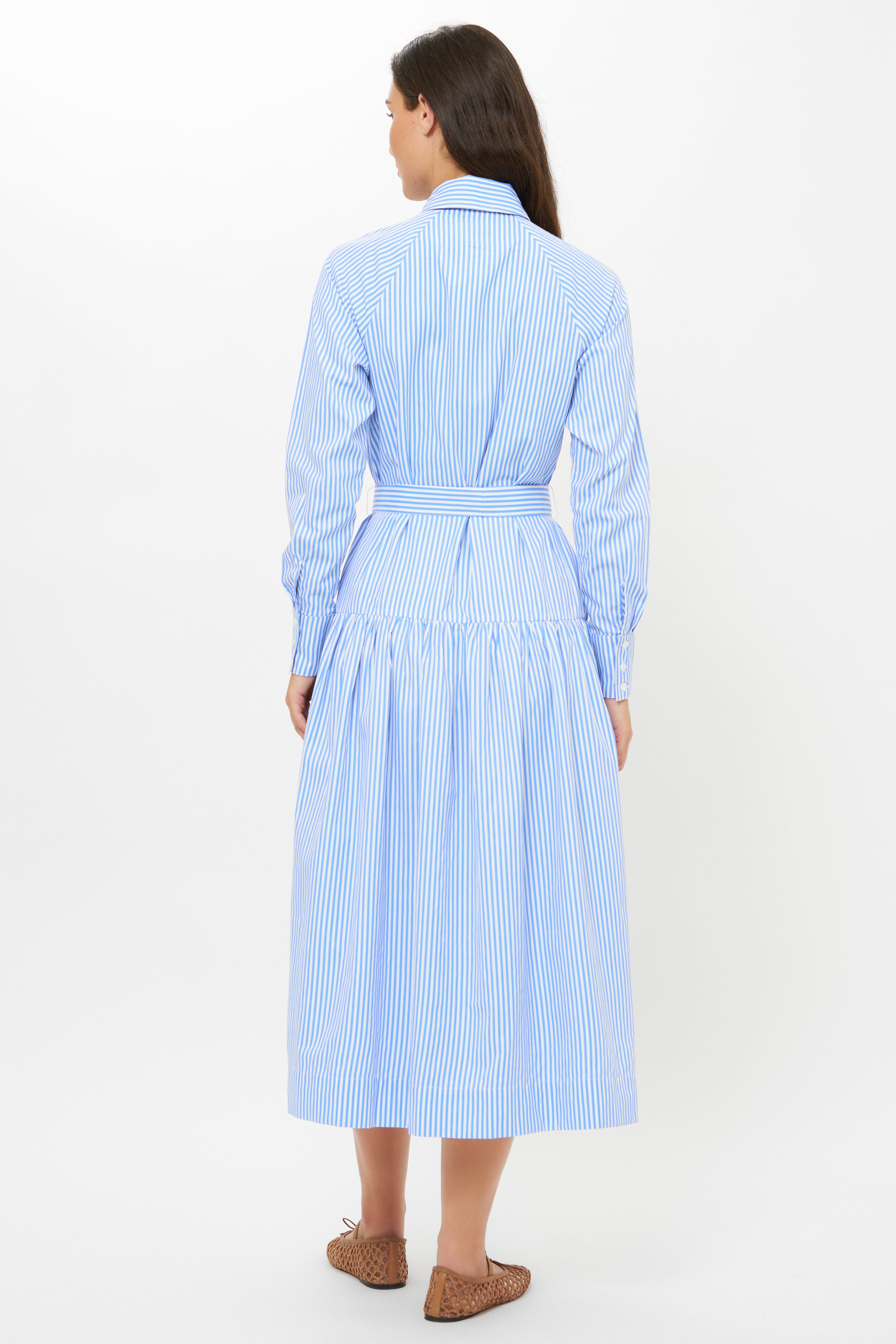 Layla Dress- Surrey Blue