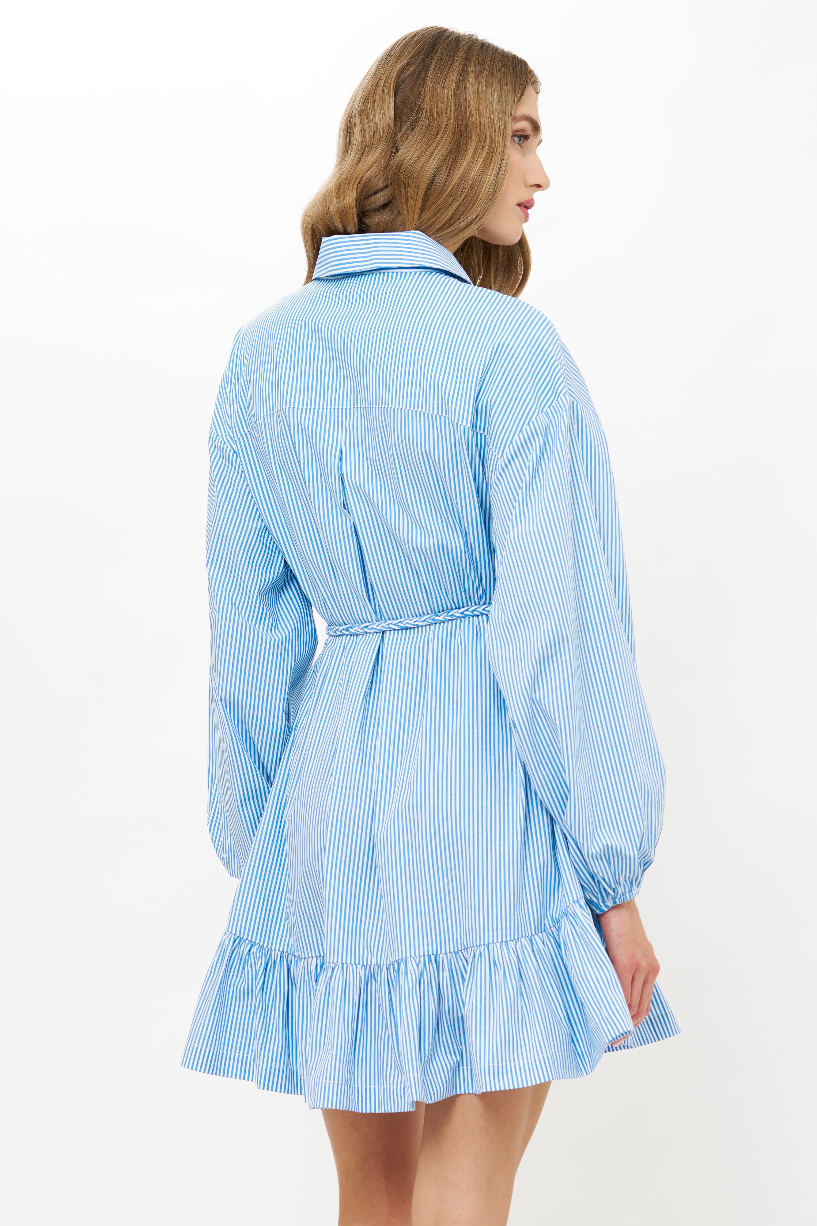 Lily Dress- Surrey Blue