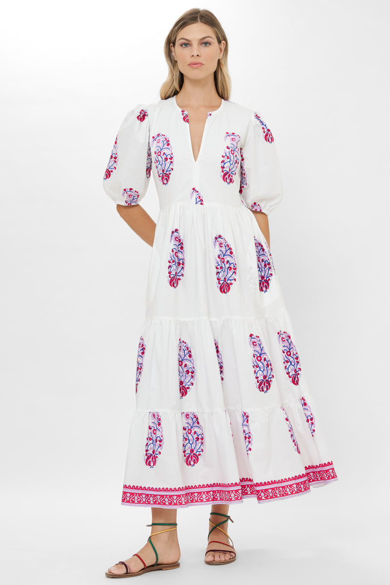 Puff Maxi- Verna Red