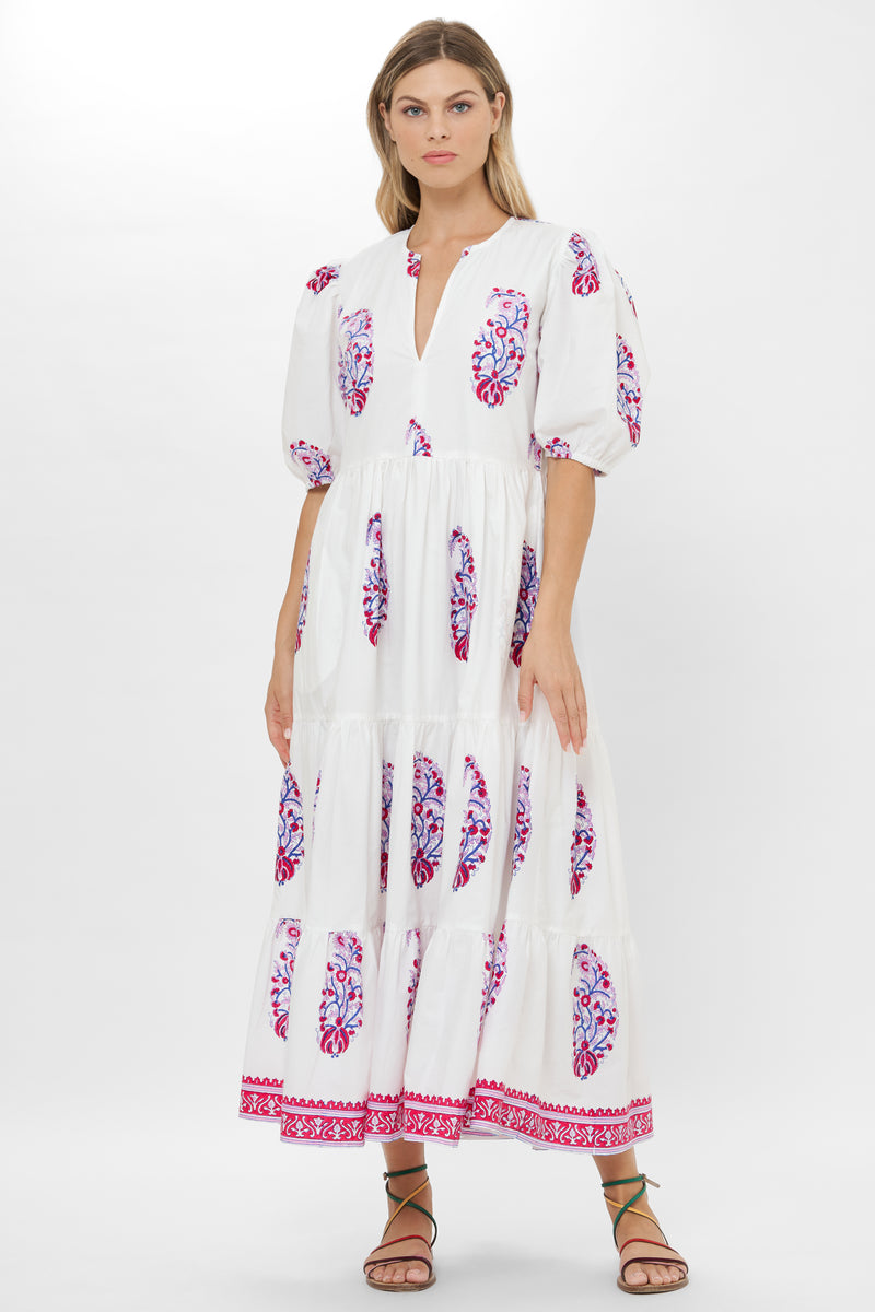 Puff Maxi- Verna Red